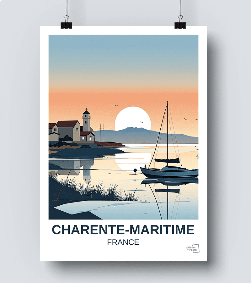 Affiche Département Charente-Maritime