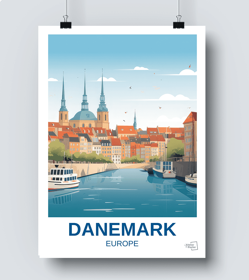 Affiche Danemark