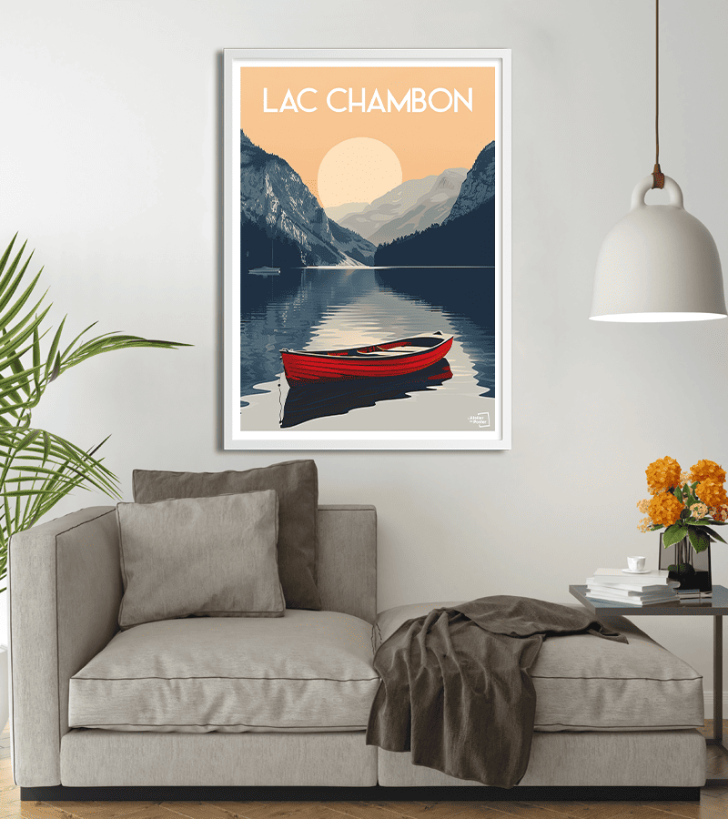 poster Lac Chambon
