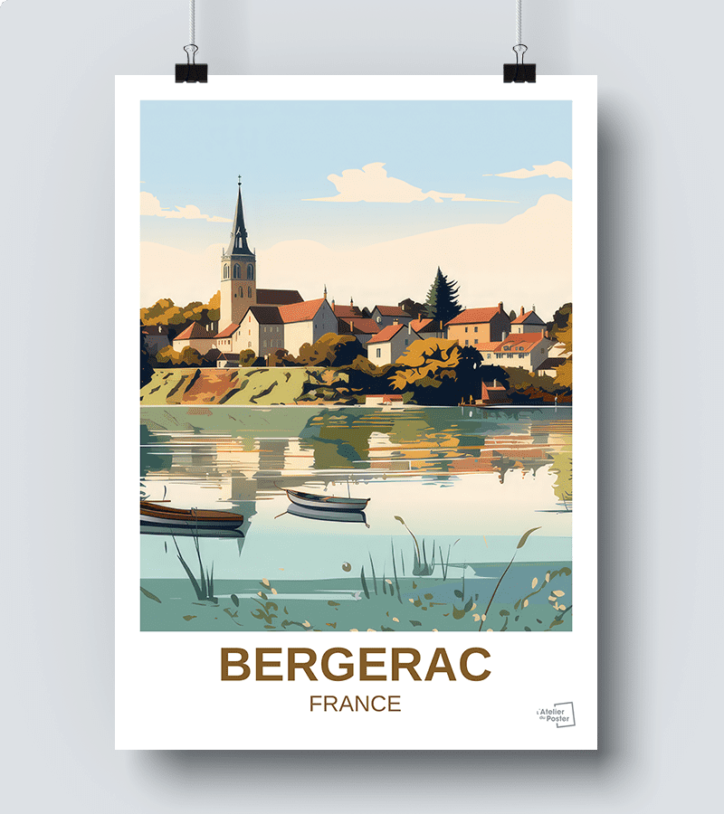 Affiche Bergerac