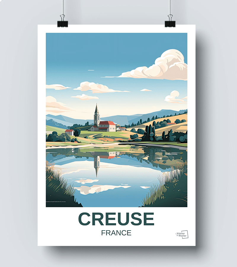 Affiche Département Creuse