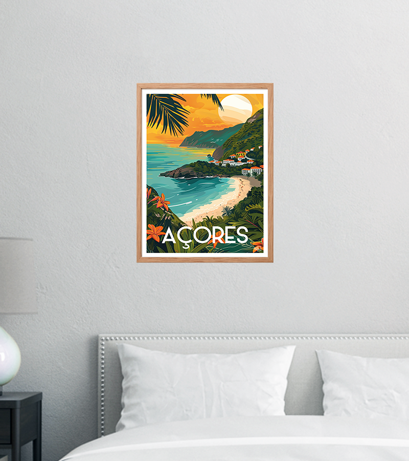 Cadre Bois foncé 30x40