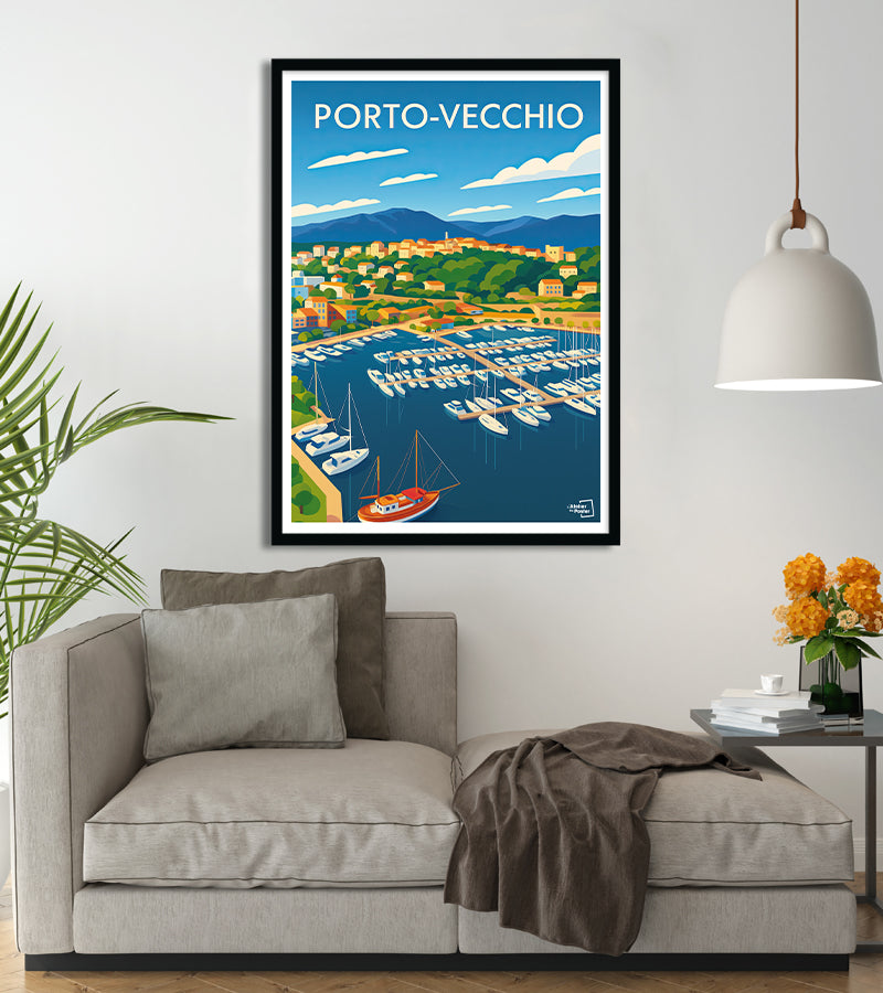 poster Port de Porto Vecchio