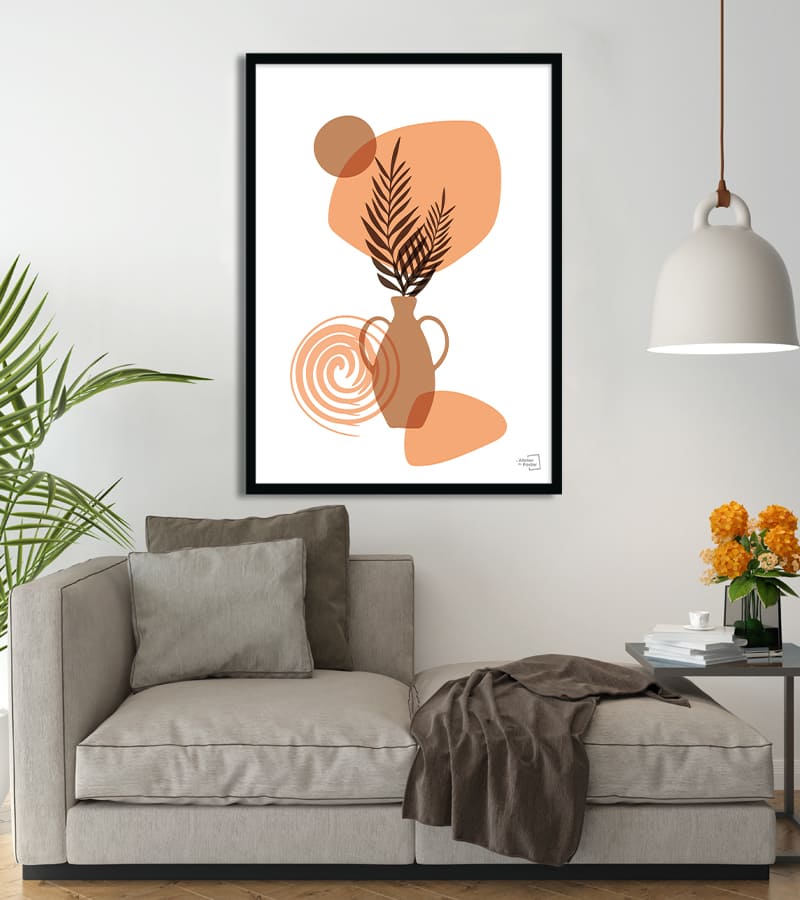 Affiche Fleurs de printemps colorées #35