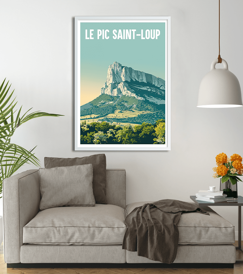 poster le pic saint loup