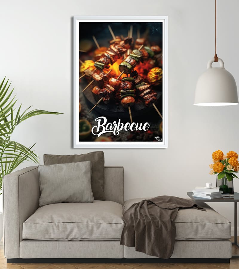 poster barbeuc grill Barbecue