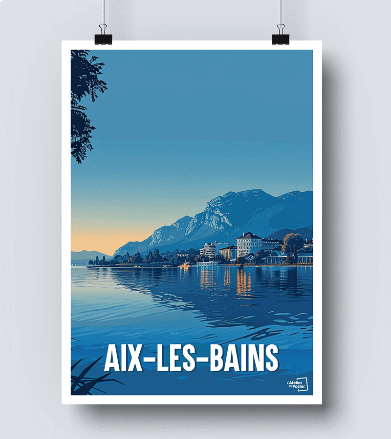 Affiche Aix les bains