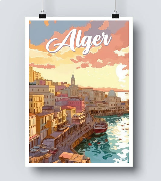Affiche Alger