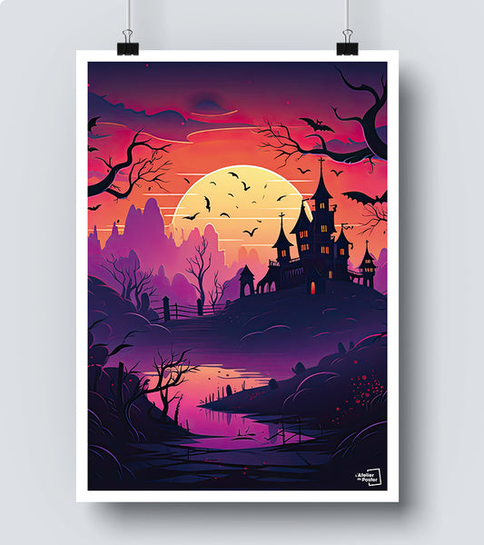 Affiche Ambiance horreur - Halloween