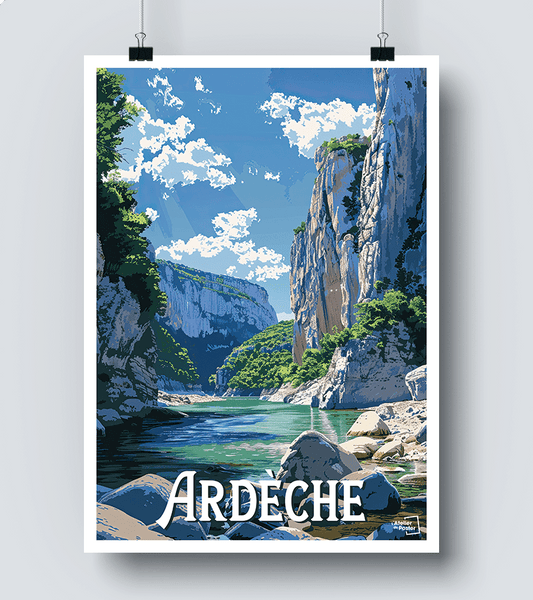 Affiche Ardèche