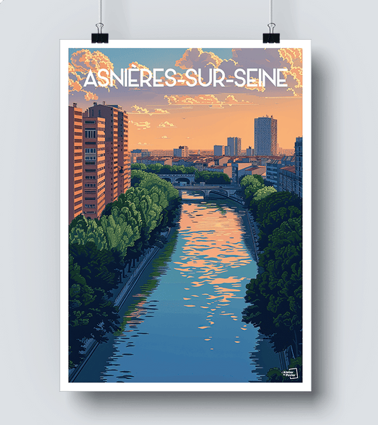 Affiche Asnière sur Seine