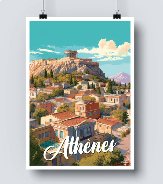 Affiche Athènes