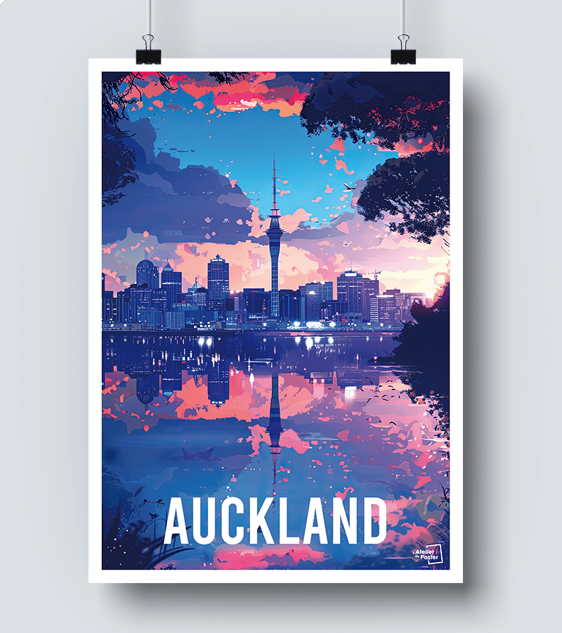 Affiche Auckland