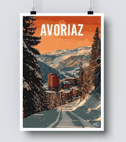 Affiche Avoriaz