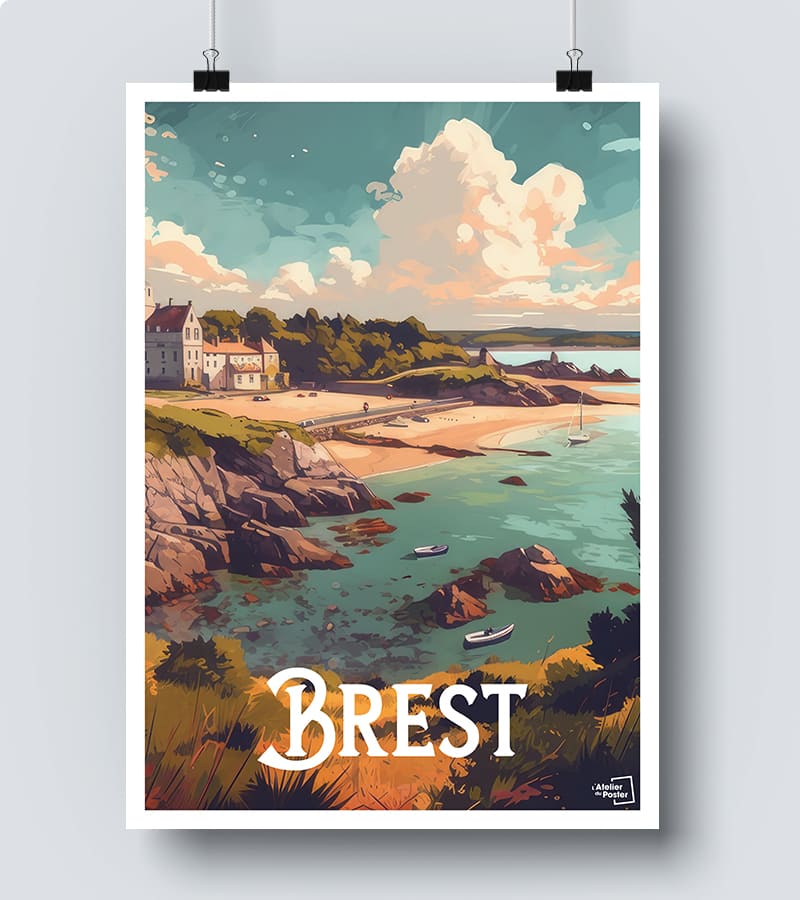 Affiche Brest