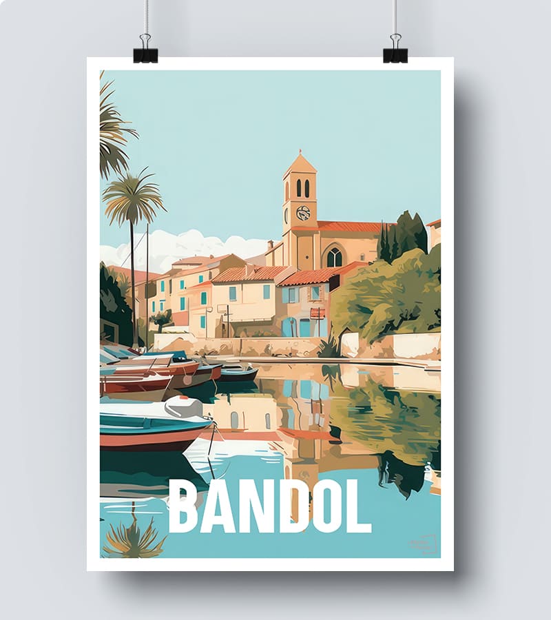 Affiche Bandol