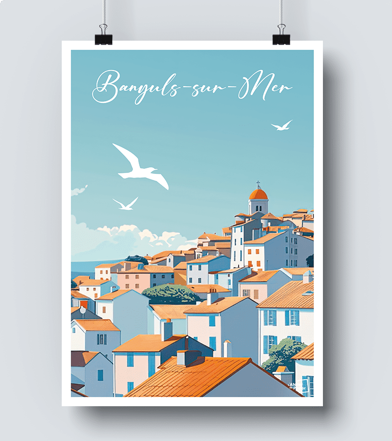 Affiche Banyuls sur Mer