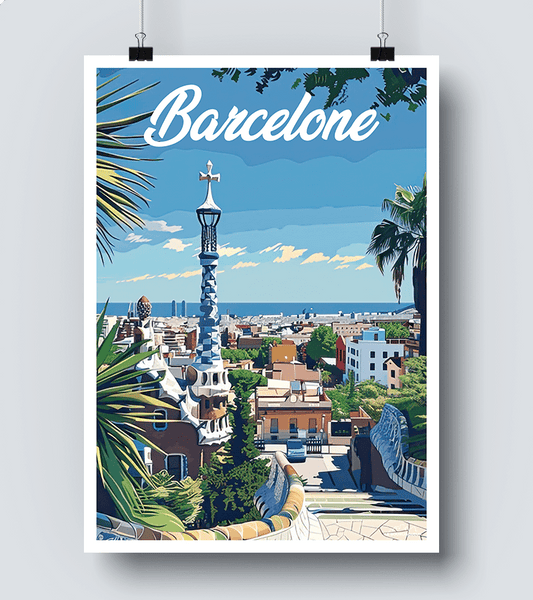 Affiche Barcelone