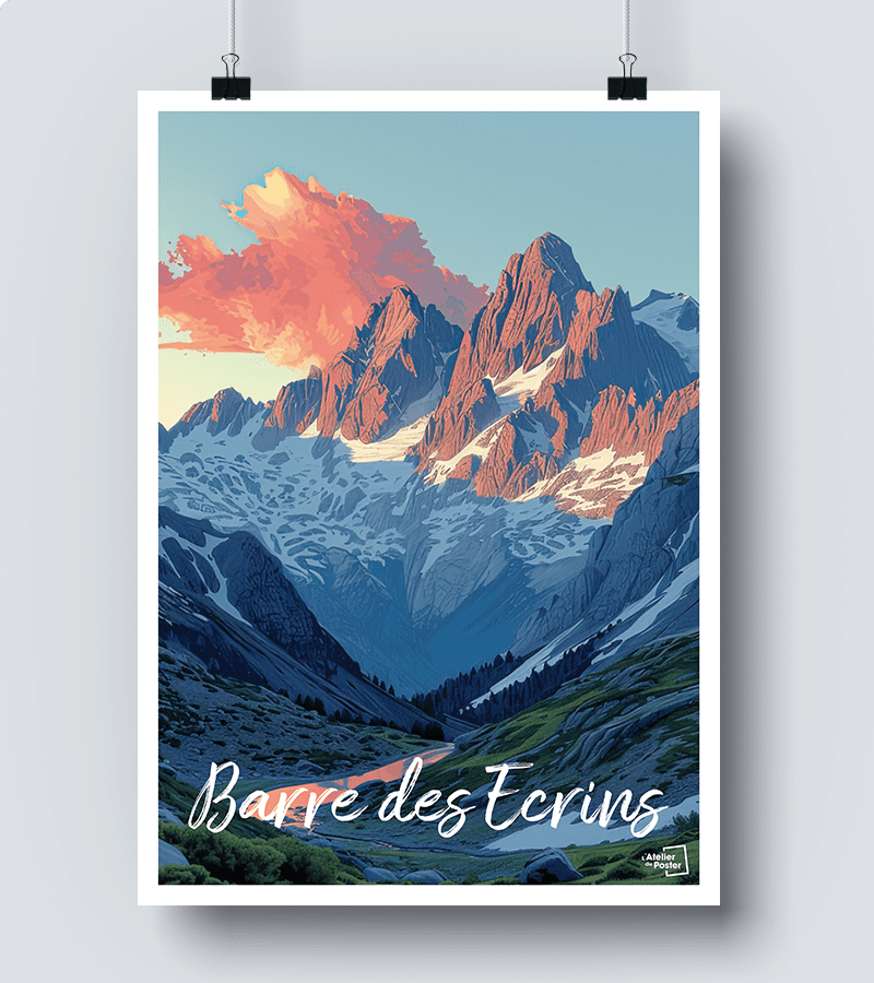 poster Barre des Ecrins