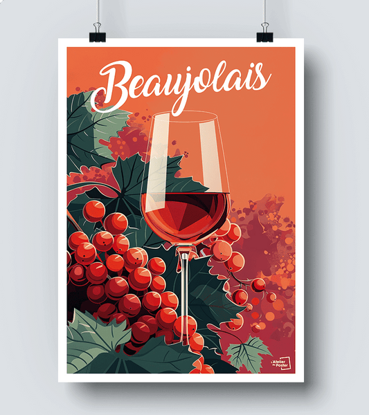 Affiche Beaujolais Nouveau