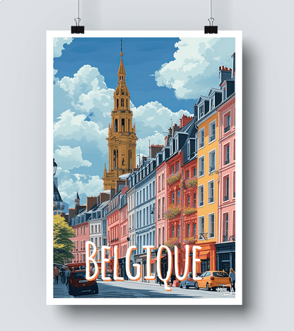 Affiche Belgique