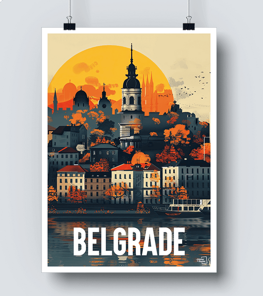 Affiche Belgrade