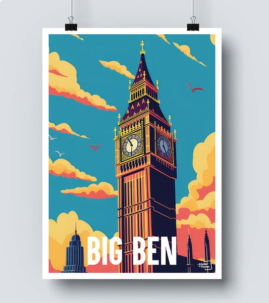 Affiche Big Ben - Londres