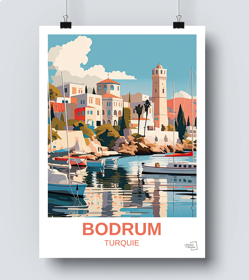 Affiche Bodrum - Turquie