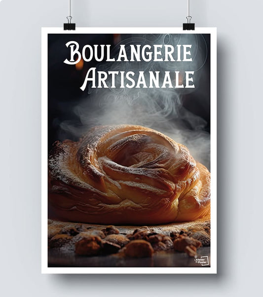 Affiche Boulangerie Artisanale