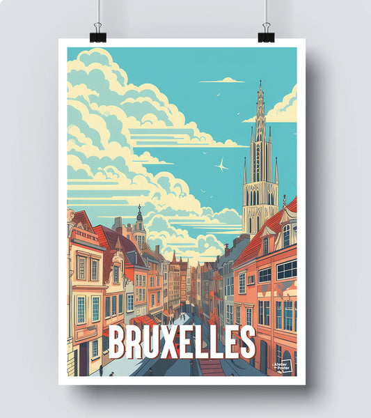 Affiche Bruxelles