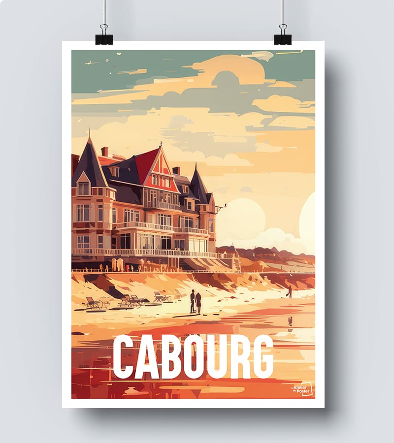 Affiche Cabourg