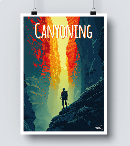 Affiche Canyoning