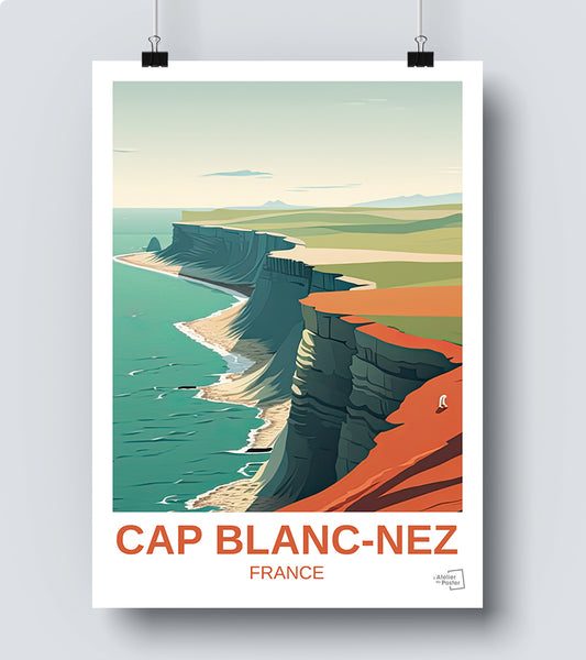 Affiche Cap Blanc-Nez