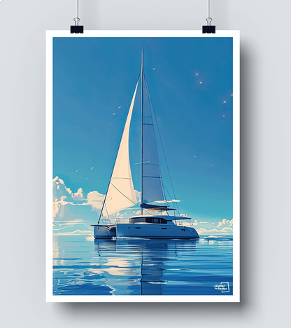 Affiche Catamaran