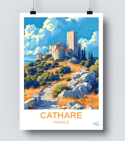 Affiche Pays Cathare