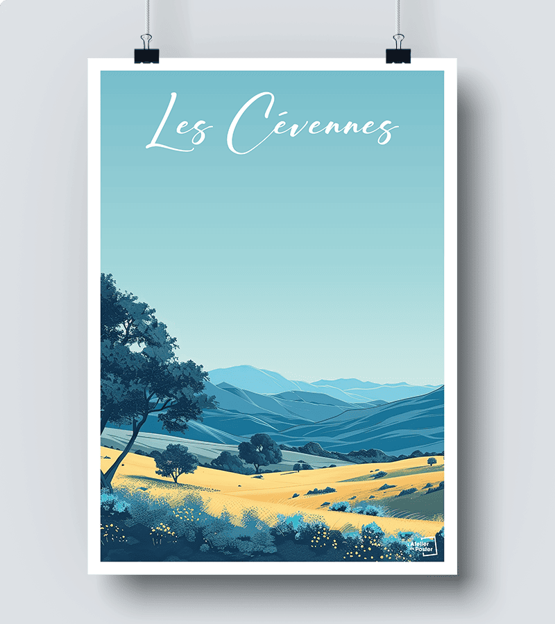 Affiche Les Cévennes