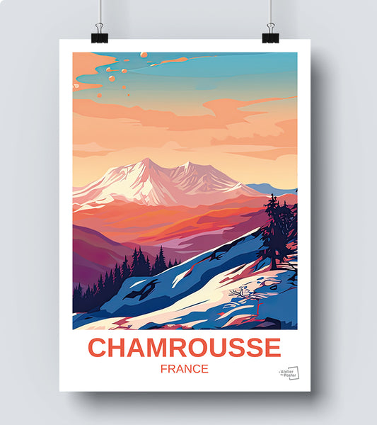 Affiche Chamrousse