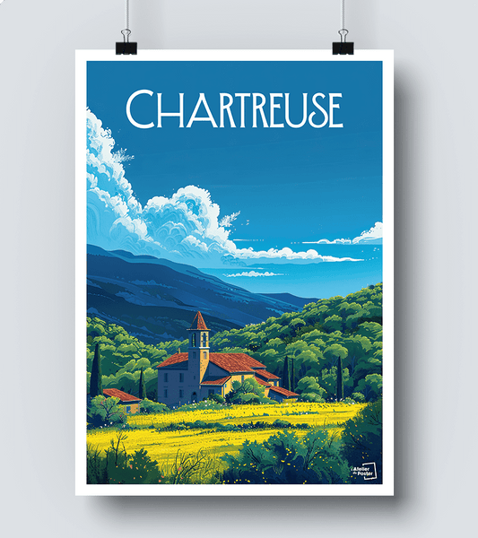 Affiche Chartreuse vintage