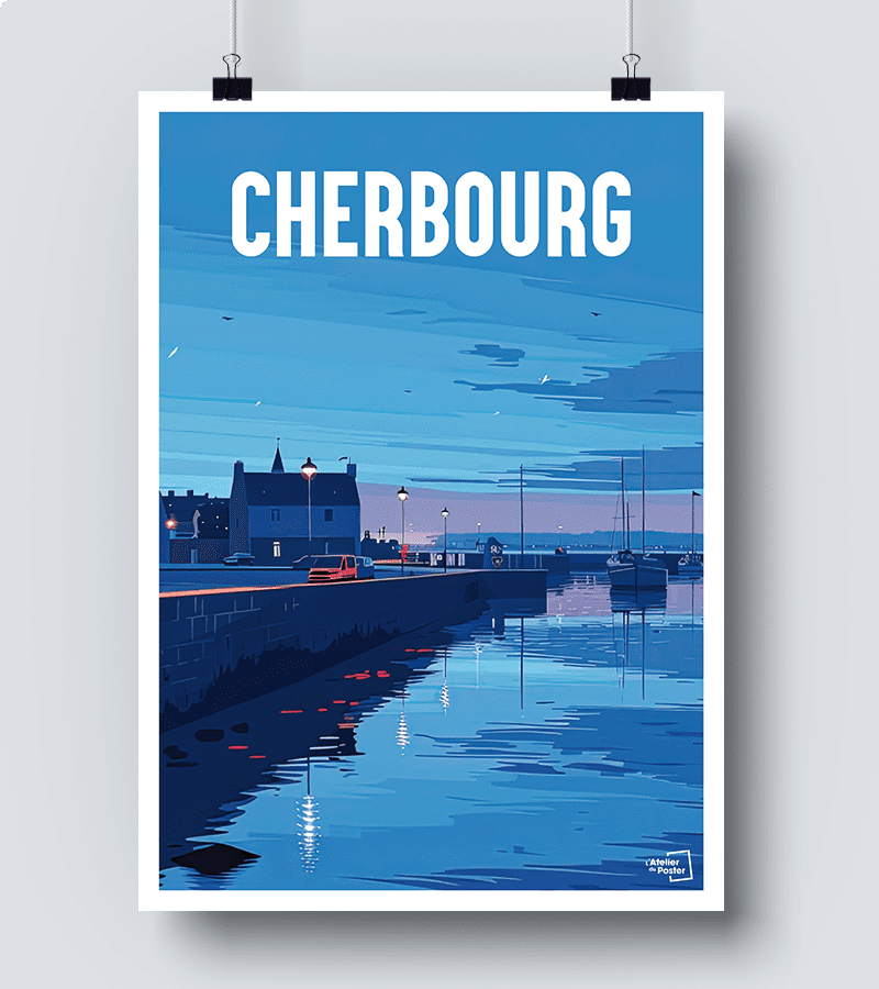 Affiche Cherbourg