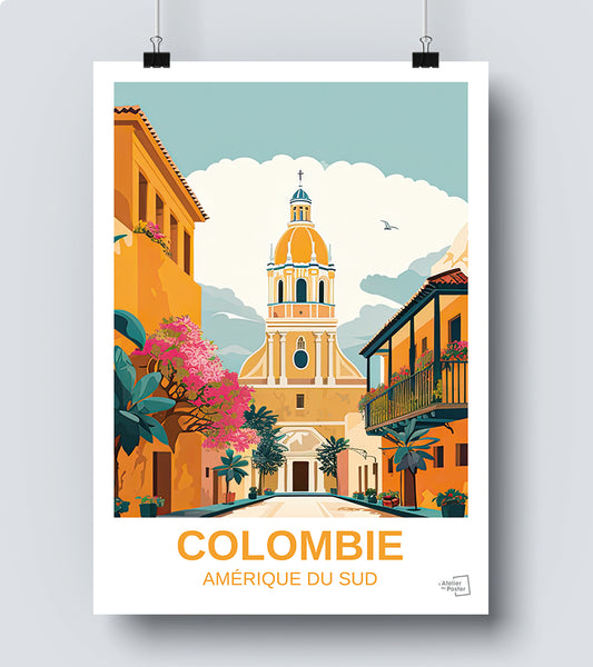 Affiche Colombie
