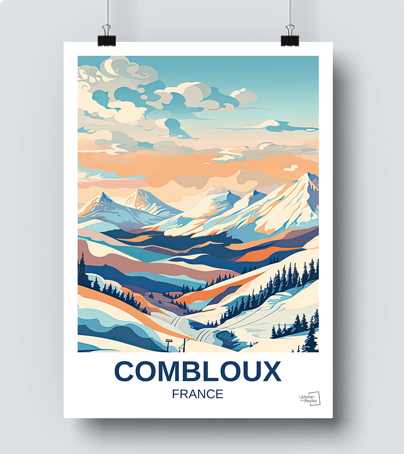 Affiche Combloux