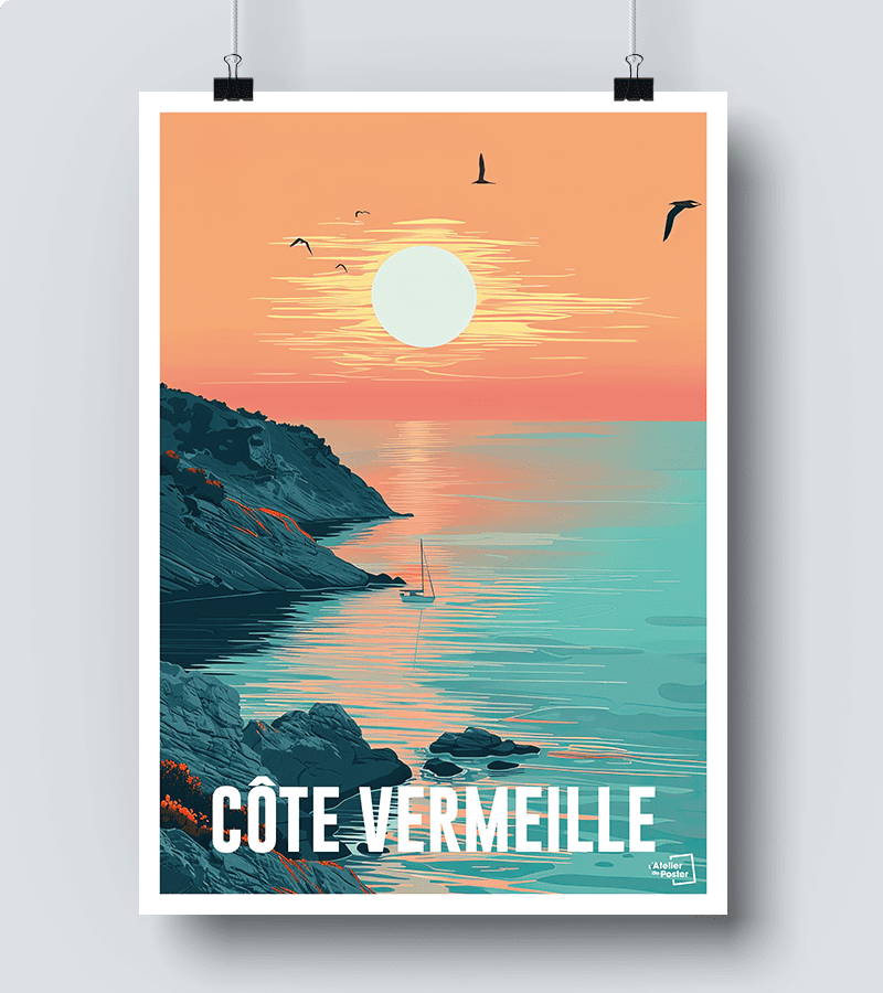 Affiche Côte Vermeille