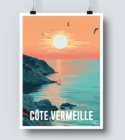 Affiche Côte Vermeille