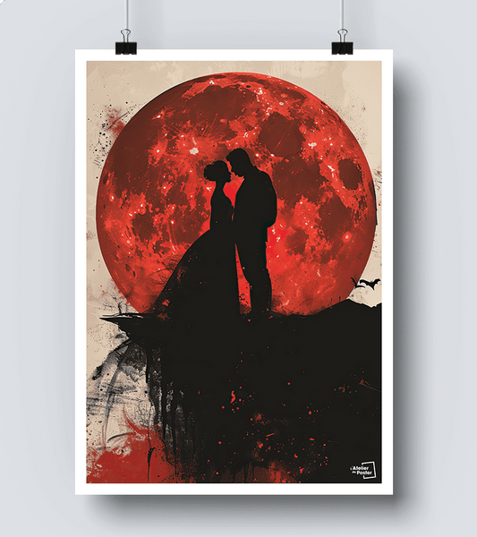 Affiche Couple Halloween 