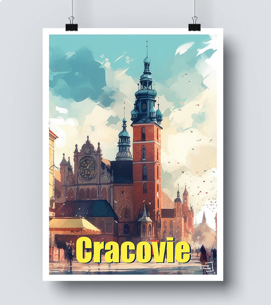 Affiche Cracovie