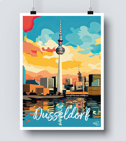 Affiche Dusseldorf