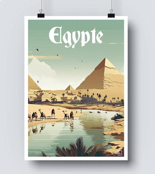 Affiche Egypte