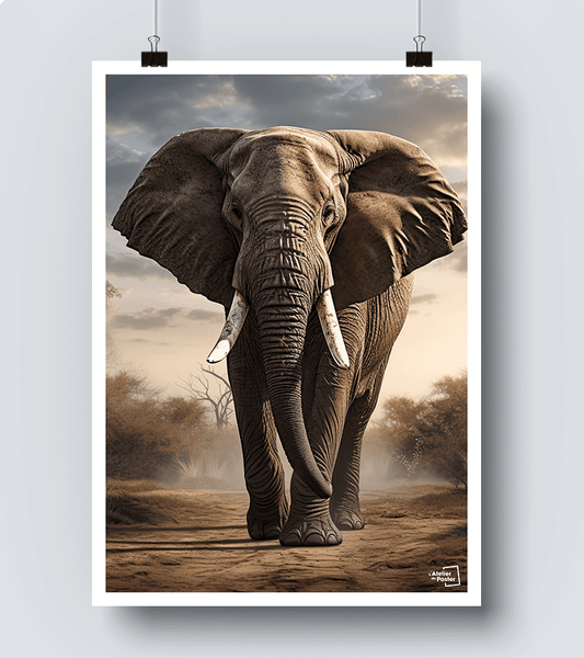 Affiche elephant