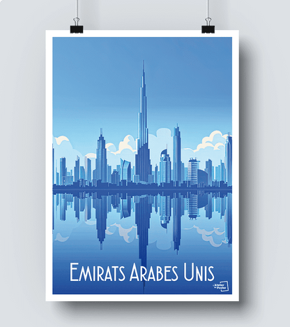 Affiche Emirats Arabes Unis