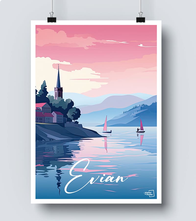 Affiche Evian